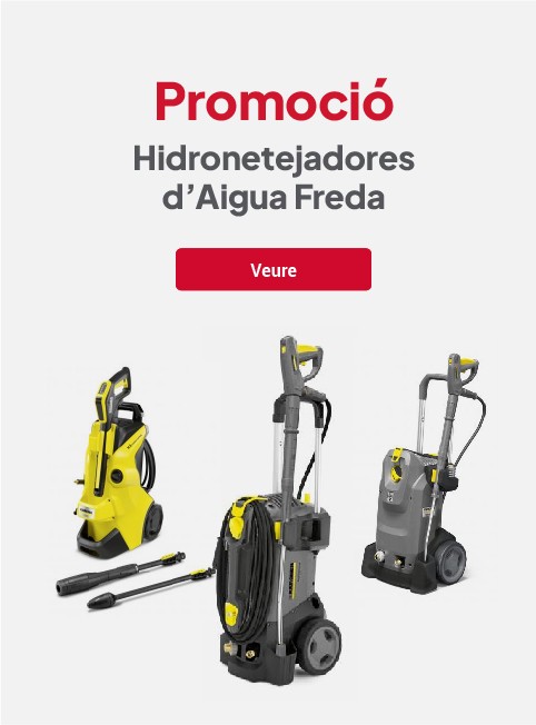 Hidronetejadores d'aigua freda
